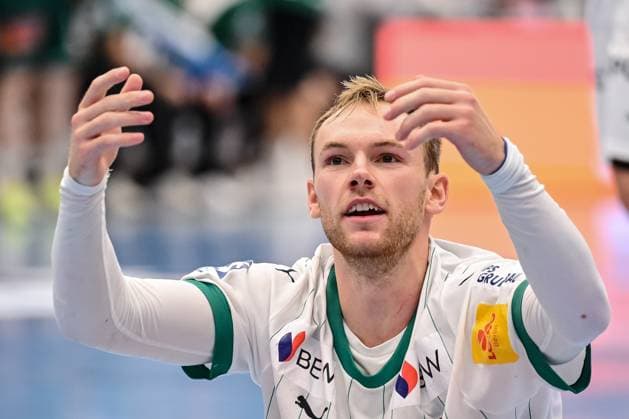 Goeppingen, Deutschland, 03.09.25: Mathias Gidsel (Füchse Berlin) gestikuliert, gestik waehrend des Daikin Handball Bundesliga Spiels zwischen FRISCH AUF! Goeppingen vs Füchse Berlin in der EWS Arena am 03. September 2025 in Goeppingen, Deutschland. (Foto von Harry Langer DeFodi Images) Goeppingen, Germany, 03.09.25: Mathias Gidsel (Füchse Berlin) gestures during the Daikin Handball Bundesliga match between FRISCH AUF! Goeppingen vs Füchse Berlin at EWS Arena on September 3, 2025 in Goeppingen, Germany. (Photo by Harry Langer DeFodi Images) (Photo by Harry Langer DeFodi Images)
