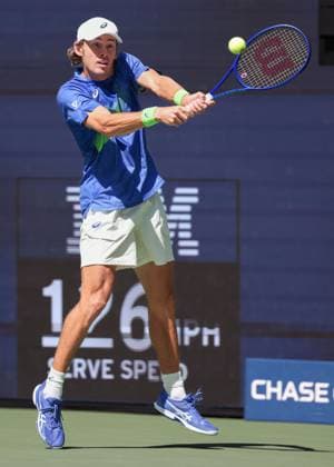 Alex De Minaur (AUS), US Open Championships 2023, USTA Billie Jean King National Tennis Center, Flushing Meadows, New York, USA . Copyright: xJuergenxHasenkopfx