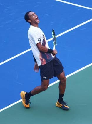 2025 US Open Tennis Championships, Day Eleven, Billy Jean-King Tennis Centre, Flushing Meadows, New York, USA, 03 09 2025 Felix Auger-Aliassime (CAN) his Quarter Final match against Alex de Minaur (AUS) in the 2025 US Open at Flushing Meadows New York Billy Jean King Tennis Centre, Flushing Meadows New York USA Copyright: xMarkxGreenwoodx