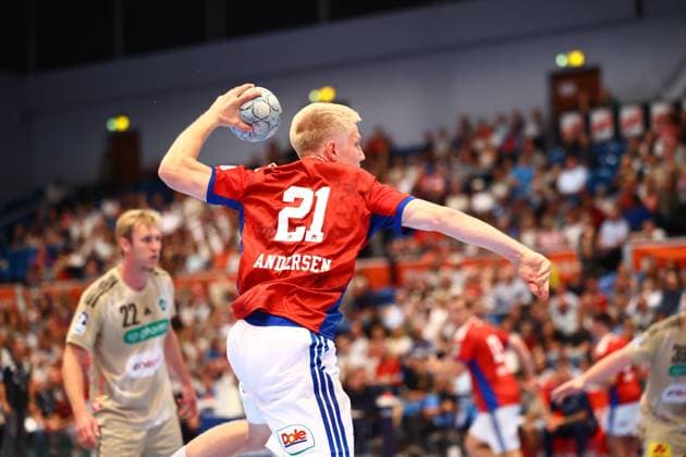 Handball I Herren I Saison 2025 2026 I Bundesliga I 2. Spieltag I HSV Hamburg - TSV Hannover-Burgdorf I 03.09.2025 Frederik Bo Andersen (21, HSV Hamburg) Hamburg Alsterdorfer Sporthalle Hamburg Deutschland Copyright: xLobeca RalfxHomburgx