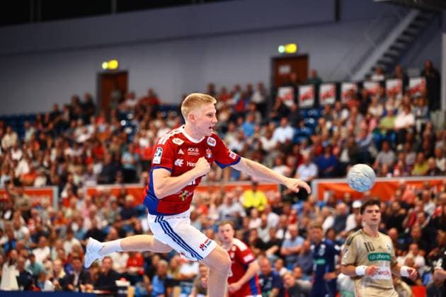 Handball I Herren I Saison 2025 2026 I Bundesliga I 2. Spieltag I HSV Hamburg - TSV Hannover-Burgdorf I 03.09.2025 Frederik Bo Andersen (21, HSV Hamburg) Hamburg Alsterdorfer Sporthalle Hamburg Deutschland Copyright: xLobeca RalfxHomburgx
