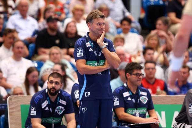 Christian Prokop (Trainer, TSV Hannover Burgdorf) Handball I Herren I Bundesliga (Daikin HBL) I Saison 2025-2026 I 2. Spieltag I HSV Hamburg - TSV Hannover-Burgdorf I 03.09.2025 I Sporthalle Hamburg