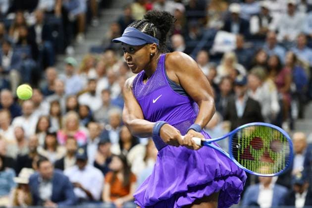 FLUSHING NY- SEPTEMBER 03: Karolina Muchova Vs Naomi Osaka during the Quarterfinals On Arthur Ashe Stadium at the USTA Billie Jean King National Tennis Center on September 3, 2025 in Flushing Queens. Copyright: xmpi04x xMediaPunchx