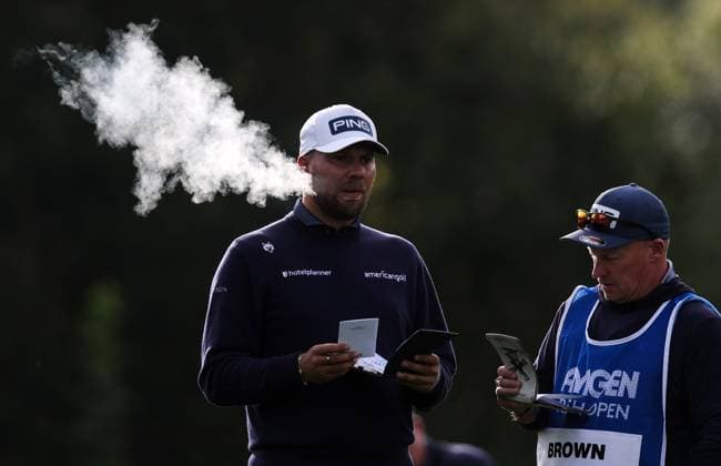 2025 Amgen Irish Open, The K Club, Kildare 4 9 2025 Daniel Brown on the 16th Daniel Brown on the 16th 4 9 2025  Copyright: x INPHO BryanxKeanex INP_4478