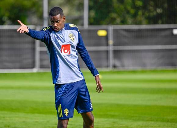 STOCKHOLM, SVERIGE 20250904 Alexander Isak under torsdagens träning pa Bosön inför kommande VM-kvalmatcher mot Slovenien och Kosovo. STOCKHOLM SVERIGE x10050x *** STOCKHOLM, SWEDEN 20250904 Alexander Isak during Thursdays training at Bosön ahead of upcoming World Cup qualifiers against Slovenia and Kosovo STOCKHOLM SWEDEN x10050x  Copyright: xPontusxLundahl TTx LANDSLAGET TRÄNAR INFÖR VM-KVAL