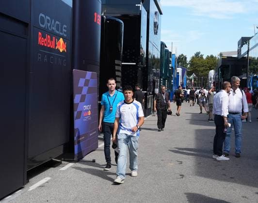 04.09.2025, Autodromo Nazionale Monza, Monza, FORMULA 1 PIRELLI GRAN PREMIO D™ITALIA 2025 , im Bild Isack Hadjar (FRA), Visa Cash App RB Formula One Team (Photo by Hasan Bratic DeFodi Images)
