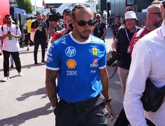 04.09.2025, Autodromo Nazionale Monza, Monza, FORMULA 1 PIRELLI GRAN PREMIO D™ITALIA 2025 , im Bild Lewis Hamilton (GBR), Scuderia Ferrari HP (Photo by Hasan Bratic DeFodi Images)