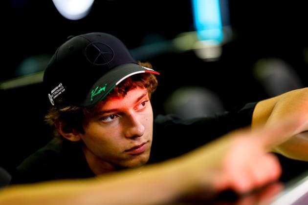 12 Andrea Kimi Antonelli (ITA, Mercedes-AMG Petronas F1 Team), F1 Grand Prix of Italy at Autodromo Nazionale Monza on September 4, 2025 in Monza, Italy. (Photo by HOCH ZWEI) Monza Italy