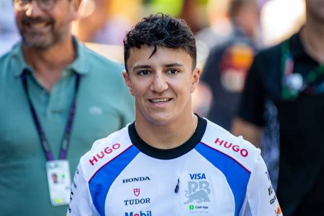 Formel 1 GP Italien Monza, Donnerstag, 04.09.2025 Isack Hadjar, 6, Visa Cash App RB Formula One Team; Formel 1 GP Italien Monza, Donnerstag, 04.09.2025 Copyright: xBEAUTIFULxSPORTS Erlhofx