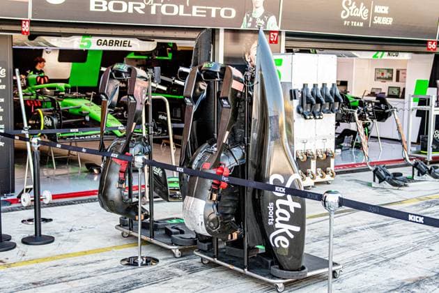 Formel 1 GP Italien Monza, Donnerstag, 04.09.2025 Stake F1 Team Kick Sauber; Formel 1 GP Italien Monza, Donnerstag, 04.09.2025 Copyright: xBEAUTIFULxSPORTS Erlhofx