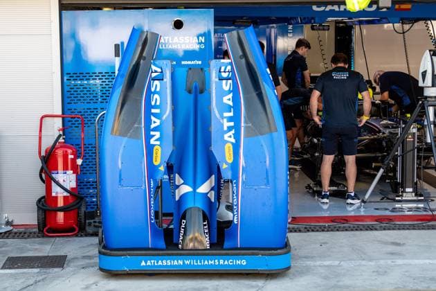Formel 1 GP Italien Monza, Donnerstag, 04.09.2025 Williams Racing; Formel 1 GP Italien Monza, Donnerstag, 04.09.2025 Copyright: xBEAUTIFULxSPORTS Erlhofx
