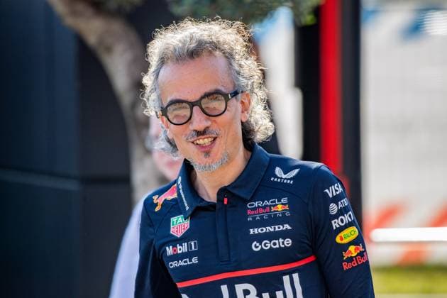 Formel 1 GP Italien Monza, Donnerstag, 04.09.2025 Laurent Mekies, Teamchef Oracle Red Bull Racing; Formel 1 GP Italien Monza, Donnerstag, 04.09.2025 Copyright: xBEAUTIFULxSPORTS Erlhofx
