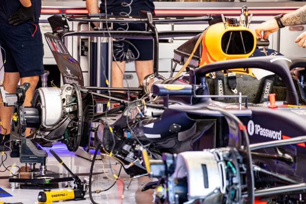 Formel 1 GP Italien Monza, Donnerstag, 04.09.2025 Oracle Red Bull Racing; Formel 1 GP Italien Monza, Donnerstag, 04.09.2025 Copyright: xBEAUTIFULxSPORTS Erlhofx