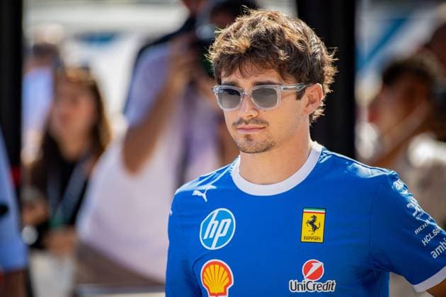 Formel 1 GP Italien Monza, Donnerstag, 04.09.2025 Charles Leclerc 16, Scuderia Ferrari; Formel 1 GP Italien Monza, Donnerstag, 04.09.2025 Copyright: xBEAUTIFULxSPORTS Erlhofx