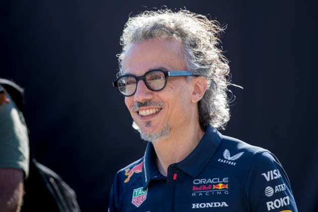Formel 1 GP Italien Monza, Donnerstag, 04.09.2025 Laurent Mekies, Teamchef Oracle Red Bull Racing; Formel 1 GP Italien Monza, Donnerstag, 04.09.2025 Copyright: xBEAUTIFULxSPORTS Erlhofx