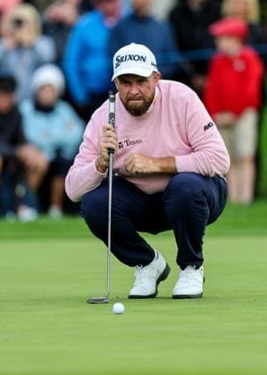 2025 Amgen Irish Open, The K Club, Kildare 4 9 2025 Shane Lowry puts on the 9th Shane Lowry puts on the 9th 4 9 2025  Copyright: x INPHO BryanxKeanex INP_0919