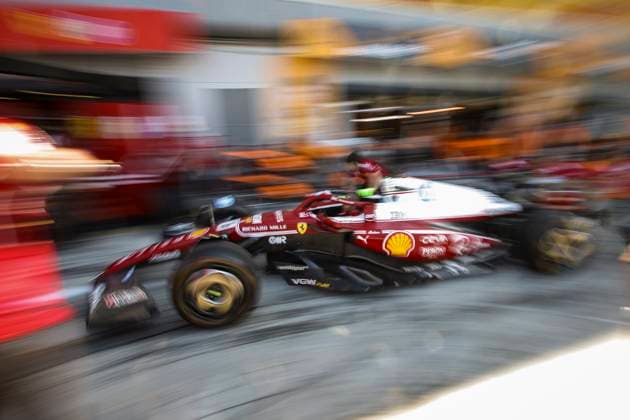 F1 - ITALIAN GRAND PRIX 2025 16 LECLERC Charles (mco), Scuderia Ferrari SF-25, special livery during the 2025 Formula 1 Pirelli Grand Premio d™Italia, 2025 Italian Grand Prix, 16th round of the 2025 FIA Formula One World Championship, WM, Weltmeisterschaft from September 5 to 7, 2025 on the Autodromo Nazionale Monza, in Monza, Italy - MonzaItaly  Copyright: xXavixBonillax