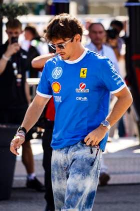 F1 - ITALIAN GRAND PRIX 2025 LECLERC Charles (mco), Scuderia Ferrari SF-25, portrait during the 2025 Formula 1 Pirelli Grand Premio d™Italia, 2025 Italian Grand Prix, 16th round of the 2025 FIA Formula One World Championship, WM, Weltmeisterschaft from September 5 to 7, 2025 on the Autodromo Nazionale Monza, in Monza, Italy - MonzaItaly  Copyright: xXavixBonillax