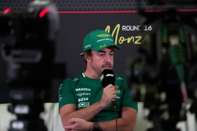 FORMULA 1 PIRELLI GRAN PREMIO D™ITALIA 2025 04.09.2025, Autodromo Nazionale Monza, Monza, FORMULA 1 PIRELLI GRAN PREMIO D™ITALIA 2025 , im Bild Fernando Alonso (ESP), Aston Martin Aramco Cognizant Formula One Team