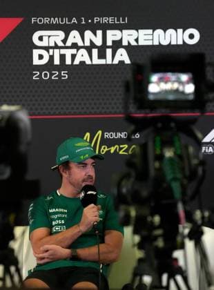 FORMULA 1 PIRELLI GRAN PREMIO D™ITALIA 2025 04.09.2025, Autodromo Nazionale Monza, Monza, FORMULA 1 PIRELLI GRAN PREMIO D™ITALIA 2025 , im Bild Fernando Alonso (ESP), Aston Martin Aramco Cognizant Formula One Team