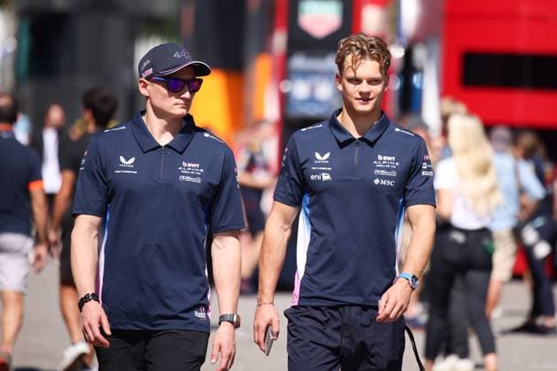 Paul Aron (BWT Alpine F1 Team, Ersatzfahrer) ,ITA, Formel 1 Weltmeisterschaft, Italian Grand Prix, Monza, Autodromo Nazionale Monza, Media Day, 04.09.2025 ITA, Formel 1 Weltmeisterschaft, Italian Grand Prix, Monza, Autodromo Monza, Media Day, 04.09.2025 Monza Copyright: xEibner-Pressefoto AnnikaxGrafx EP_AGF