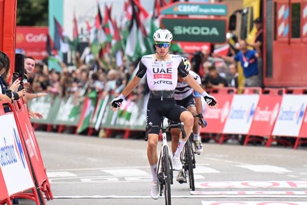 04-09-2025 Vuelta A Espana; Tappa 12 Laredo - Los Corrales De Buelna; 2025, Uae Team Emirates - Xrg; Ayuso Pesquera, Juan; Los Corrales De Buelna; 