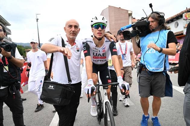 04-09-2025 Vuelta A Espana; Tappa 12 Laredo - Los Corrales De Buelna; 2025, Uae Team Emirates - Xrg; Ayuso Pesquera, Juan; Los Corrales De Buelna; 