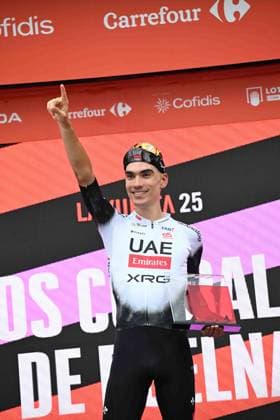 04-09-2025 Vuelta A Espana; Tappa 12 Laredo - Los Corrales De Buelna; 2025, Uae Team Emirates - Xrg; Ayuso Pesquera, Juan; Los Corrales De Buelna; 
