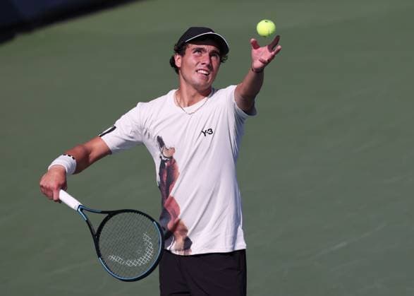 Ivan Ivanov (BUL), Jungen Einzel, Boys Singles, US Open Championships 2023, USTA Billie Jean King National Tennis Center, Flushing Meadows, New York, USA . Copyright: xJuergenxHasenkopfx