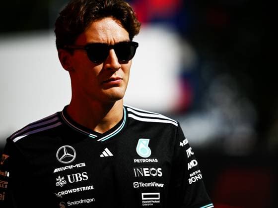 September 4, 2025, Piombino, Piombino, Italy: 44 George Russell Of The Team Mercedes-Amg Petronas Formula One Team, Mercedes W16Team ,In Paddock ,During Fia Formula One World Championship, WM, Weltmeisterschaft Formula 1 Pirelli Gran Premio d Italia 2025, 04 September, In Monza,Italy Piombino Italy - ZUMAb336 20250904_zsp_b336_022 Copyright: xLucaxBarsalix