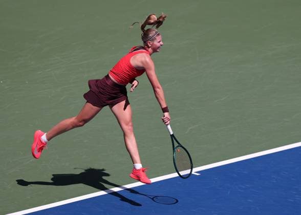 Hannah Klugman (GBR), Maedchen Einzel, Girls Singles, US Open Championships 2023, USTA Billie Jean King National Tennis Center, Flushing Meadows, New York, USA . Copyright: xJuergenxHasenkopfx