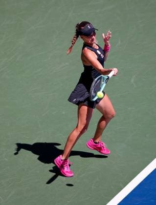 Julia Stusek (GER), Maedchen Einzel, Girls Singles, US Open Championships 2023, USTA Billie Jean King National Tennis Center, Flushing Meadows, New York, USA . Copyright: xJuergenxHasenkopfx