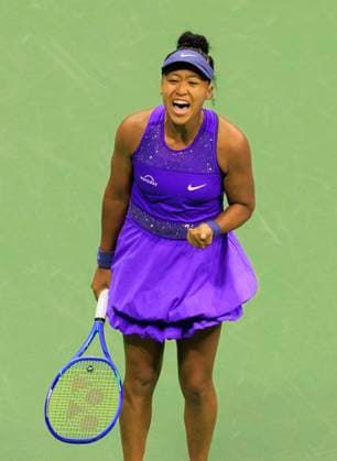 September 4, 2025, Flushing Meadows, New York, USA: Naomi Osaka reacts after winning the first set in a tiebreader during her semifinals match against Amanda Anisimova on Day 12 of the 2025 US Open at USTA Billie Jean King National Tennis Center on Thursday September 4, 2025 in the Flushing neighborhood of the Queens borough of New York City. JAVIER ROJAS PI Flushing Meadows USA - ZUMAp124 20250904_zaa_p124_029 Copyright: xJavierxRojasx