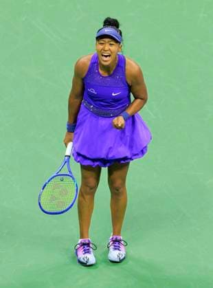 September 4, 2025, Flushing Meadows, New York, USA: Naomi Osaka reacts after winning the first set in a tiebreader during her semifinals match against Amanda Anisimova on Day 12 of the 2025 US Open at USTA Billie Jean King National Tennis Center on Thursday September 4, 2025 in the Flushing neighborhood of the Queens borough of New York City. JAVIER ROJAS PI Flushing Meadows USA - ZUMAp124 20250904_zaa_p124_030 Copyright: xJavierxRojasx