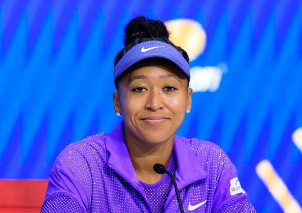 September 5, 2025, Flushing Meadows, New York, USA: Naomi Osaka attends a press conference, PK, Pressekonferenz after losing her match against Amanda Anisimova on Day 12 of the 2025 US Open at USTA Billie Jean King National Tennis Center on Friday September 5, 2025 in the Flushing neighborhood of the Queens borough of New York City. JAVIER ROJAS PI Flushing Meadows USA - ZUMAp124 20250905_zaa_p124_016 Copyright: xJavierxRojasx