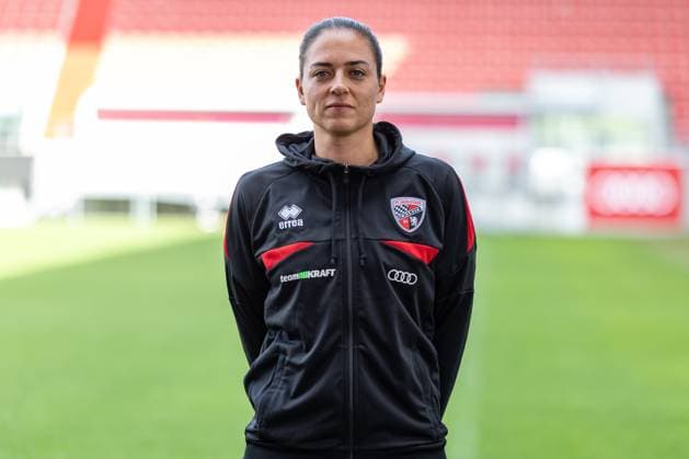 FC Ingolstadt 04; 3.Liga, Porträttermin 2025 2026, Cheftrainerin Sabrina Wittmann (FCI) 3. Liga - FC Ingolstadt 04 Saison 2025 2026 Porträttermin 2025 2026