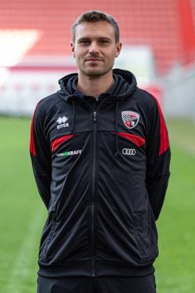 FC Ingolstadt 04; 3.Liga, Porträttermin 2025 2026, Benedikt Blaser (Physiotherapeut) 3. Liga - FC Ingolstadt 04 Saison 2025 2026 Porträttermin 2025 2026
