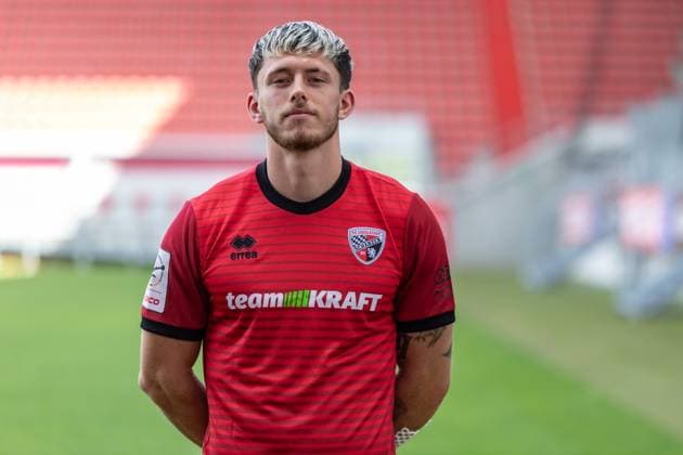 FC Ingolstadt 04; 3.Liga, Porträttermin 2025 2026, Linus Rosenlöcher (19, FCI) 3. Liga - FC Ingolstadt 04 Saison 2025 2026 Porträttermin 2025 2026
