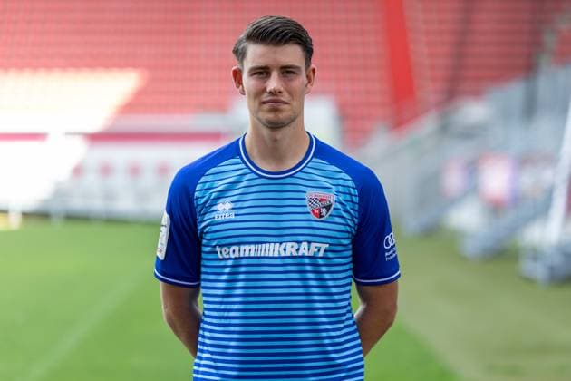 FC Ingolstadt 04; 3.Liga, Porträttermin 2025 2026, Torwart Markus Ponath (1, FCI) 3. Liga - FC Ingolstadt 04 Saison 2025 2026 Porträttermin 2025 2026