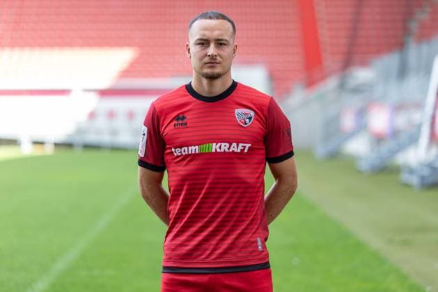 FC Ingolstadt 04; 3.Liga, Porträttermin 2025 2026, Mattis Hoppe (2, FCI) 3. Liga - FC Ingolstadt 04 Saison 2025 2026 Porträttermin 2025 2026