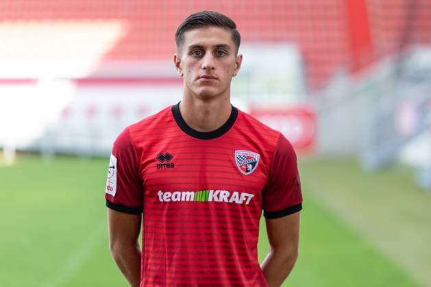 FC Ingolstadt 04; 3.Liga, Porträttermin 2025 2026, Emre Gül (5, FCI) 3. Liga - FC Ingolstadt 04 Saison 2025 2026 Porträttermin 2025 2026