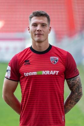 FC Ingolstadt 04; 3.Liga, Porträttermin 2025 2026, Jonas Scholz (15, FCI) 3. Liga - FC Ingolstadt 04 Saison 2025 2026 Porträttermin 2025 2026