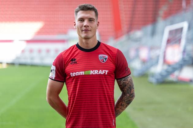 FC Ingolstadt 04; 3.Liga, Porträttermin 2025 2026, Jonas Scholz (15, FCI) 3. Liga - FC Ingolstadt 04 Saison 2025 2026 Porträttermin 2025 2026