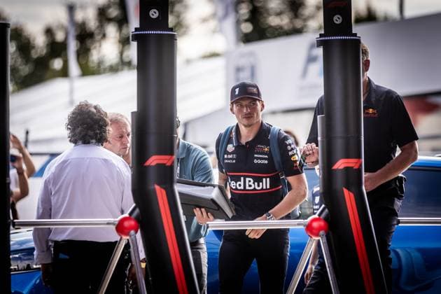 F1 ITALIAN GRAND PRIX FRIDAY Max Verstappen of the Netherlands and Oracle Red Bull Racing ahead of friday s practice of the F1 Grand Prix of Italy - Formula 1 Pirelli Gran Premio D Italia 2025 at Autodromo Nazionale Monza Circuit on September 05, 2025, in Monza, Italy. Copyright: xx 080A2722