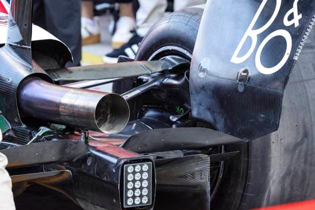 F1 - ITALIAN GRAND PRIX 2025 Scuderia Ferrari SF-25, mechanical detail rear wing beam wing aerodynamism, aerodynamic, aerodynamics during the 2025 Formula 1 Pirelli Grand Premio d™Italia, 2025 Italian Grand Prix, 16th round of the 2025 FIA Formula One World Championship, WM, Weltmeisterschaft from September 5 to 7, 2025 on the Autodromo Nazionale Monza, in Monza, Italy - MonzaItaly Copyright: xXavixBonillax