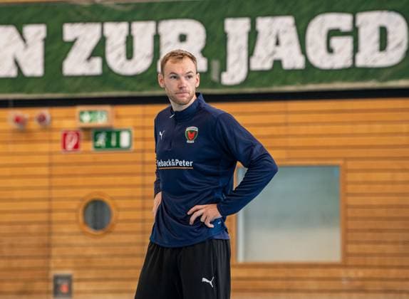 Handball, Herren, Saison 2025 2026, DAIKIN Handball-Bundesliga, Füchse Berlin, Training, Mathias Gidsel (Füchse Berlin), 05.09.2025, Copyright: xSebastianxRäppold MatthiasxKochx