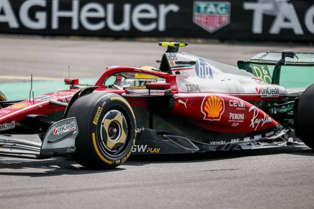 Formula 1 Pirelli Gran Premio d’Italia 2025 Alexis Perrin OVERTAKE MAXPPP - 05 09 2025 44 HAMILTON Lewis (gbr), Scuderia Ferrari HP, action at the Formula 1 Pirelli Gran Premio d’Italia 2025, the 16th round of the 2025 FIA Formula 1 World Championship, WM, Weltmeisterschaft at Autodromo Nazionale Monza in Monza, Italy, from 04 to 07 September 2025  Copyright: xOVERTAKE MAXPPPxAlexisxPerrinx OVT202509059283 OVT202509059283