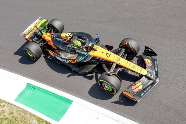 Lando Norris (McLaren Formula 1 Team 4), 1 Freies Training, Grosser Preis von Italien, Motorsport, Herren, Formel 1, 05.09.2025 Monza Lombardei Italien