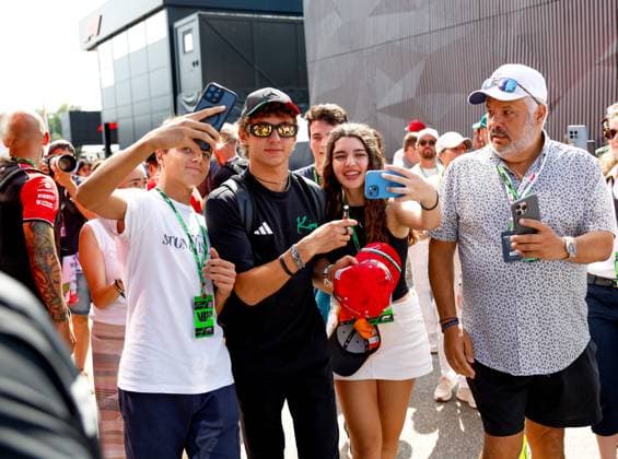 12 Andrea Kimi Antonelli (ITA, Mercedes-AMG Petronas F1 Team), F1 Grand Prix of Italy at Autodromo Nazionale Monza on September 5, 2025 in Monza, Italy. (Photo by HOCH ZWEI) Monza Italy