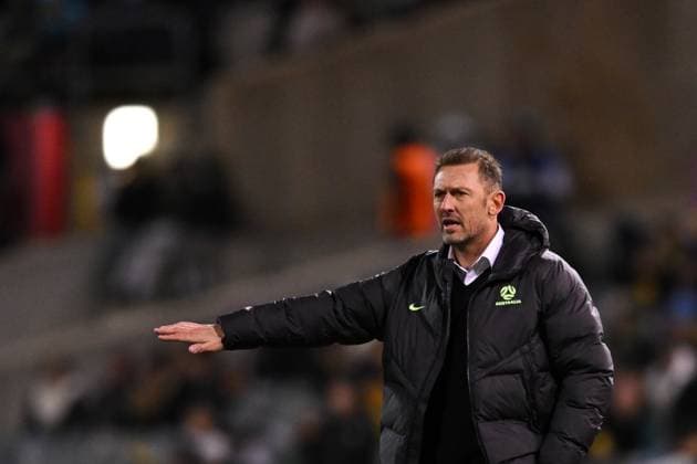 SOCCER AUSTRALIA NEW ZEALAND, Head coach Tony Popovic of Australia reacts during the International Men s Friendly match between the Australian Socceroos and the New Zealand All Whites at GIO Stadium in Canberra, Friday, September 5, 2025. ( NO ARCHIVING, EDITORIAL USE ONLY CANBERRA AUSTRALIAN CAPITAL TERRITORY AUSTRALIA  Copyright: xLUKASxCOCHx 20250905198599759248